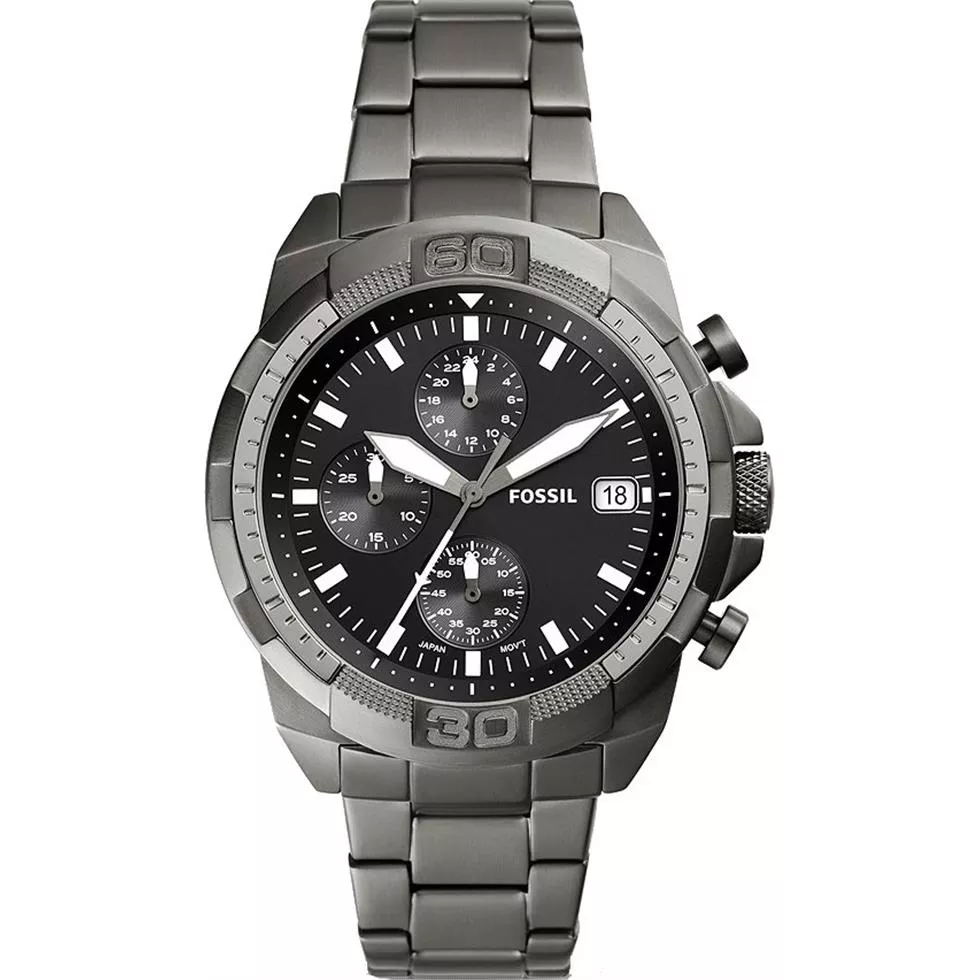 Fossil Bronson Chronograph Smoke Watch 44MM
