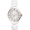 Fossil FB-01 White Ceramic Watch 36mm