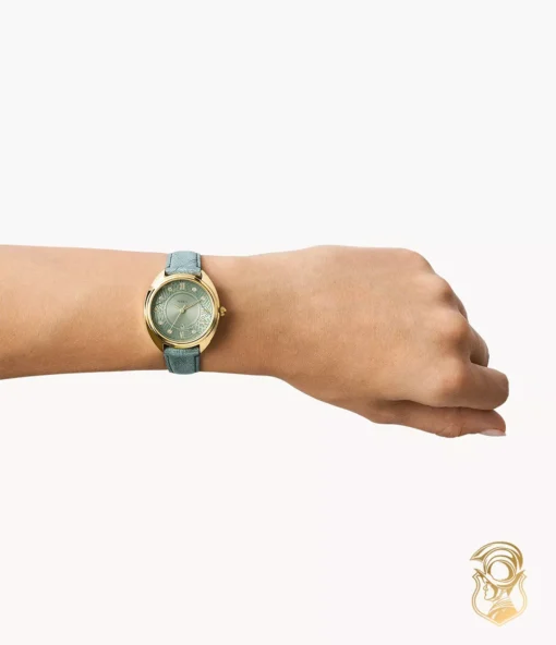 Fossil Gabby Three-Hand Date Green Watch 34mm