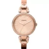 Fossil Georgia ES3226 Rose-Tone Watch 32mm