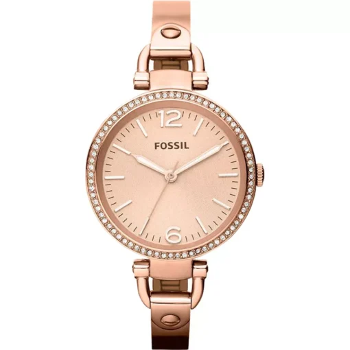 Fossil Georgia ES3226 Rose-Tone Watch 32mm