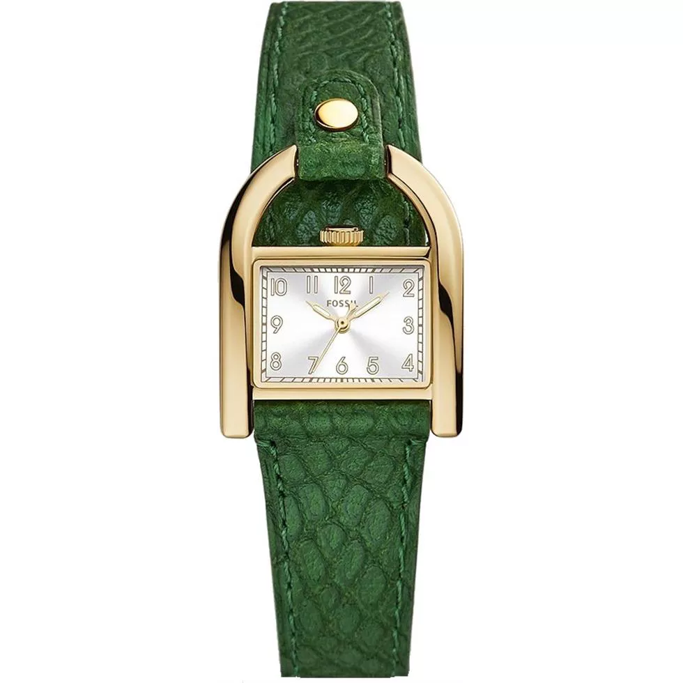 Fossil Harwell Green Eco Leather Watch 28MM