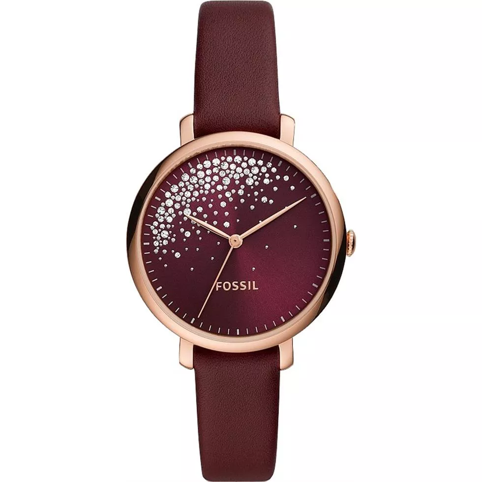 Fossil Jacqueline Burgundy Watch 36mm