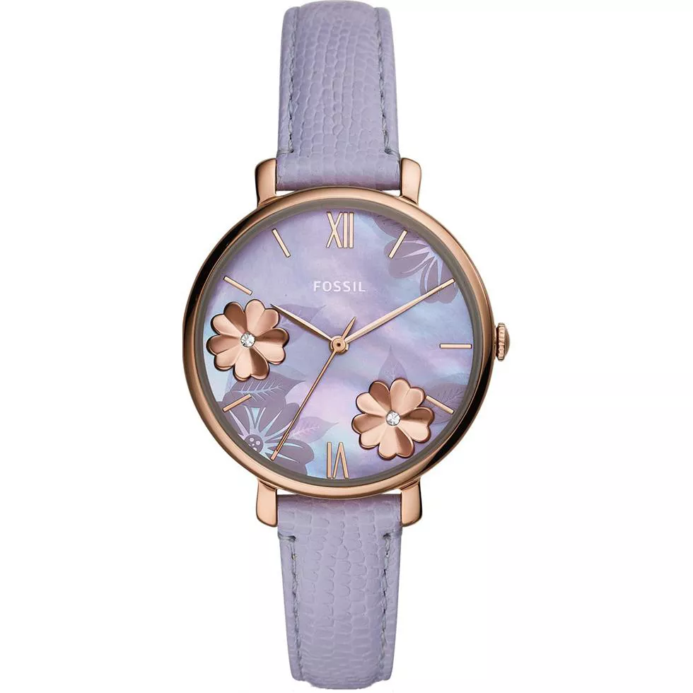 Fossil Jacqueline Lavender Watch 36mm