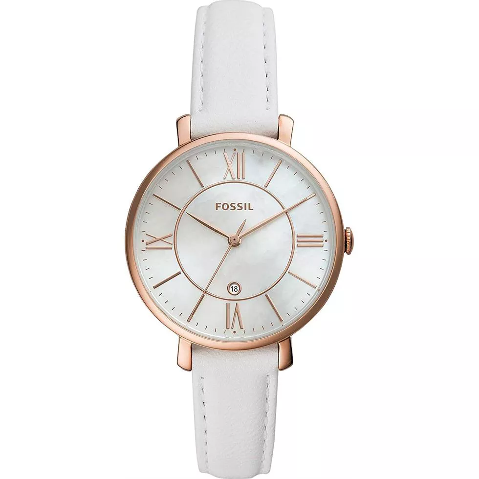 Fossil Jacqueline Leather Watch 36mm