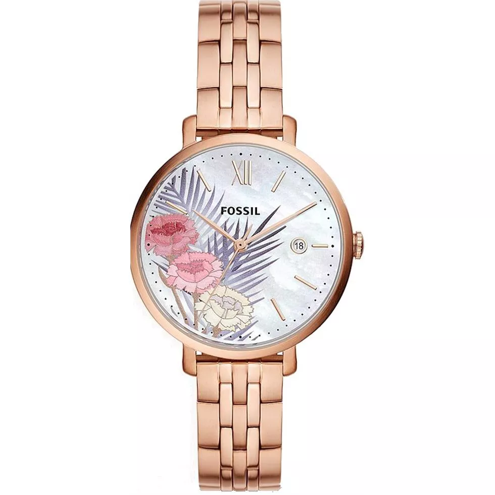Fossil Jacqueline Stainless Steel Watch 36