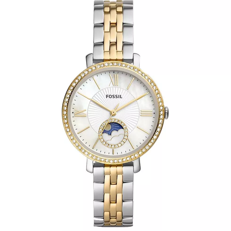 Fossil Jacqueline Sun Moon Watch 36mm