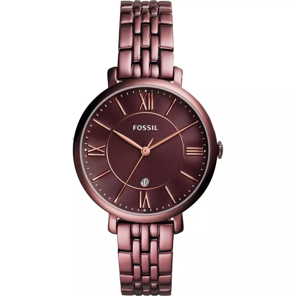 Fossil Jacqueline Wine Watch 36mm
