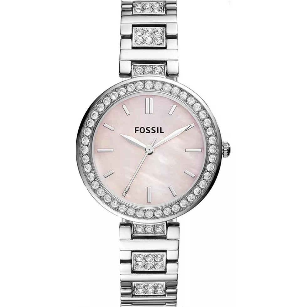 Fossil Karli Stainless Steel Watch 34mm