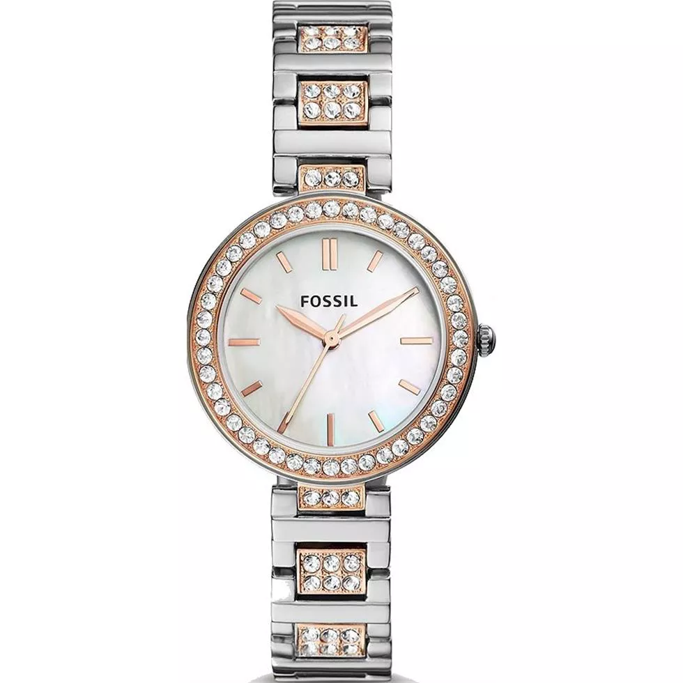 Fossil Karli Two-Tone Watch 34mm