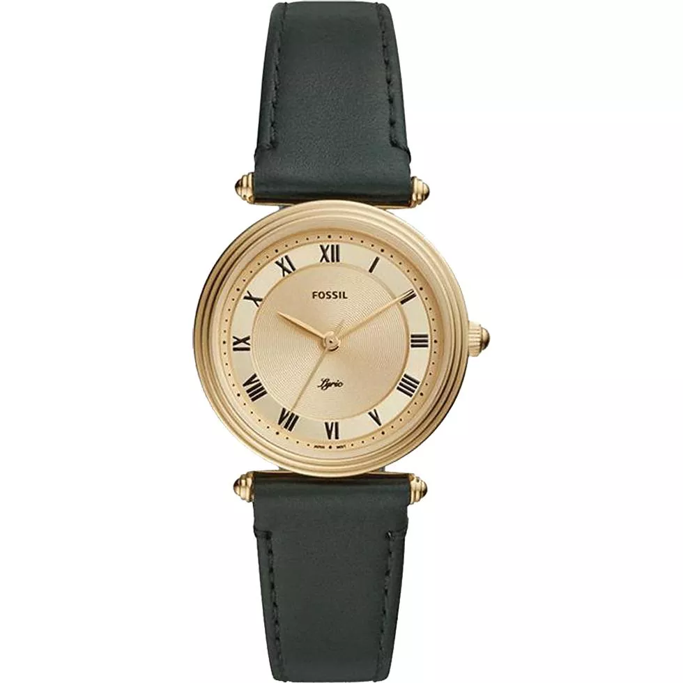 Fossil  Lyric Three-Hand Dark Watch 32mm