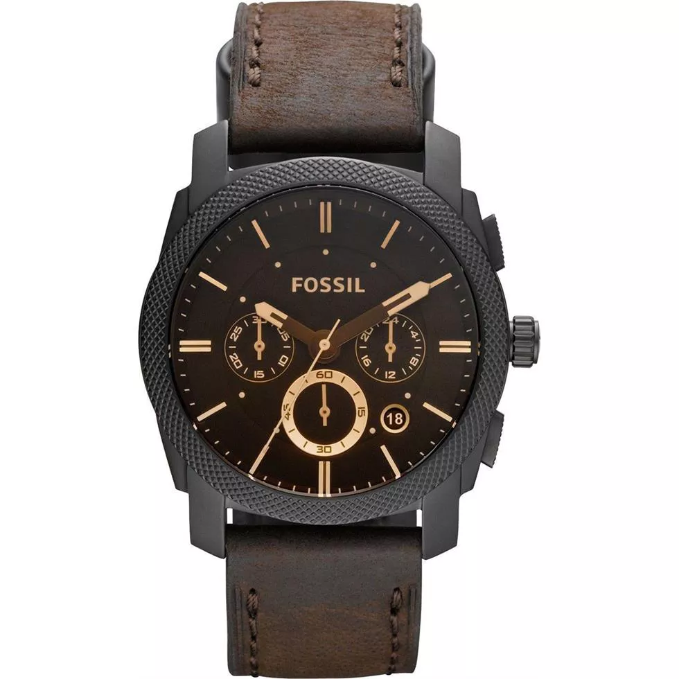 Fossil Machine Brown Watch 42mm