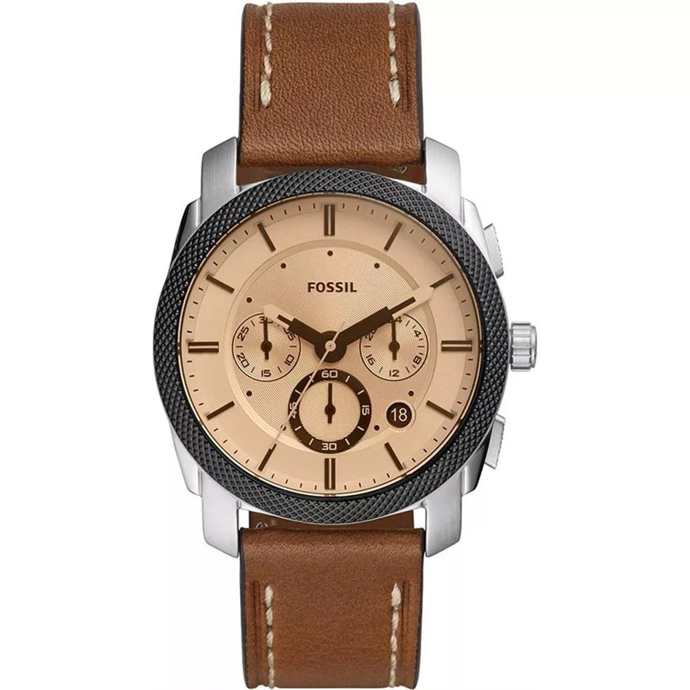 Fossil Machine Brown Watch 42mm