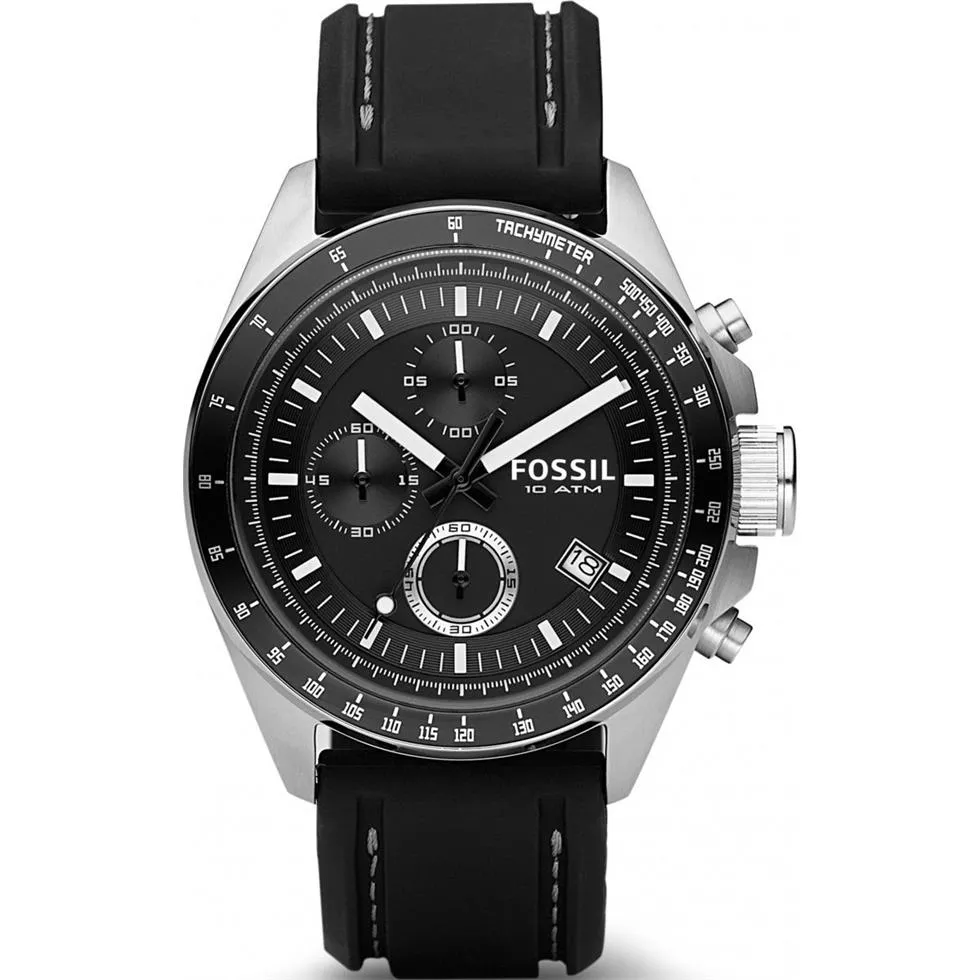 Fossil Decker Chronograph Watch 44mm