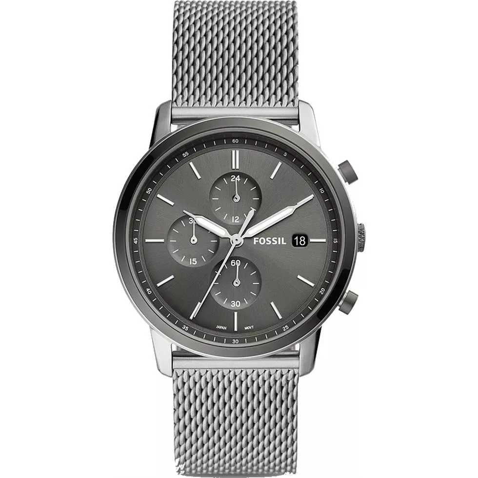 Fossil Minimalist Mesh Watch 42mm