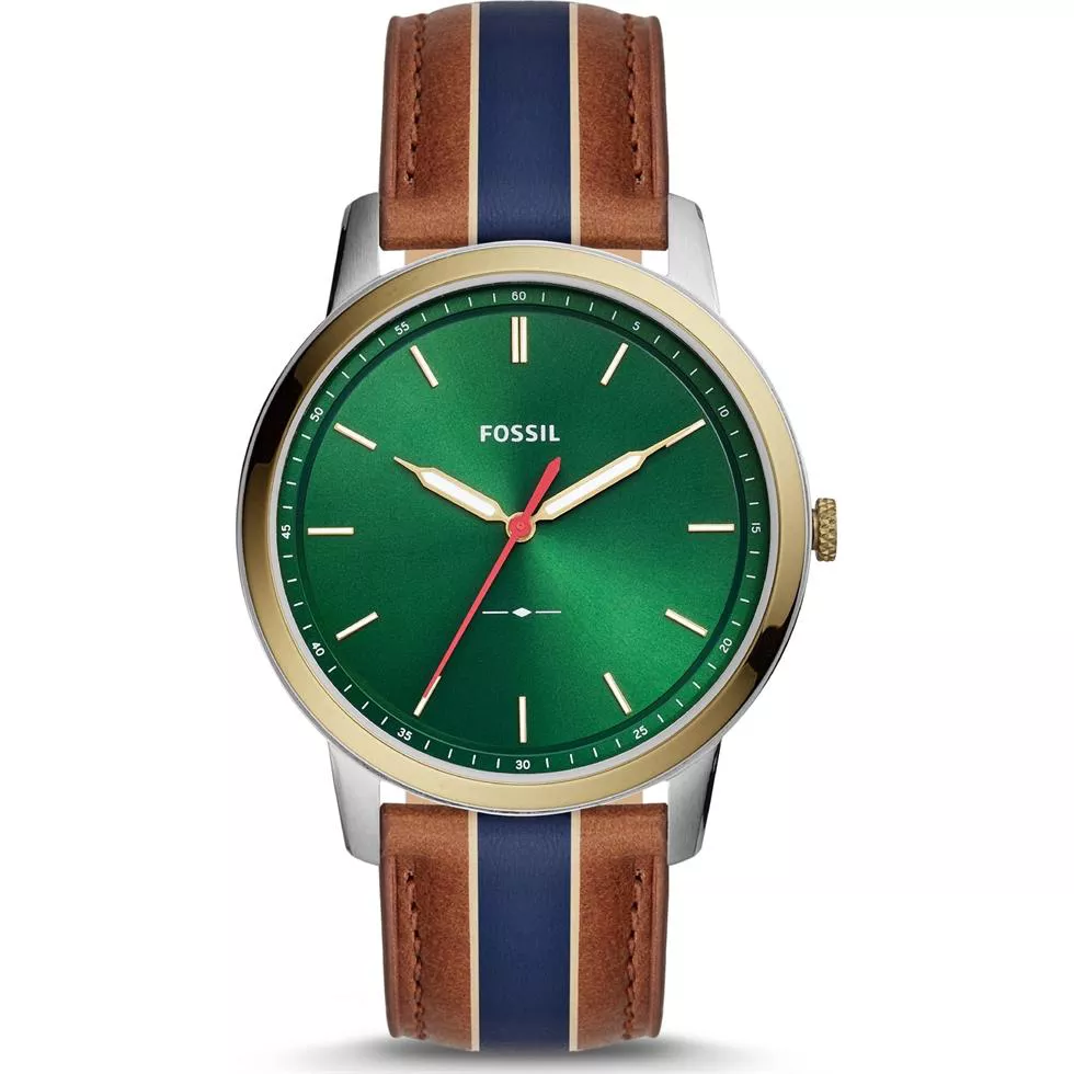 Fossil Minimalist Striped Watch 44mm