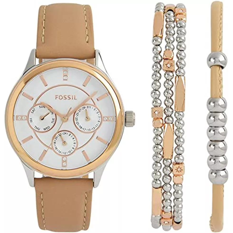 Fossil Modern Sophisticate Multifunction Tan Watch 36MM