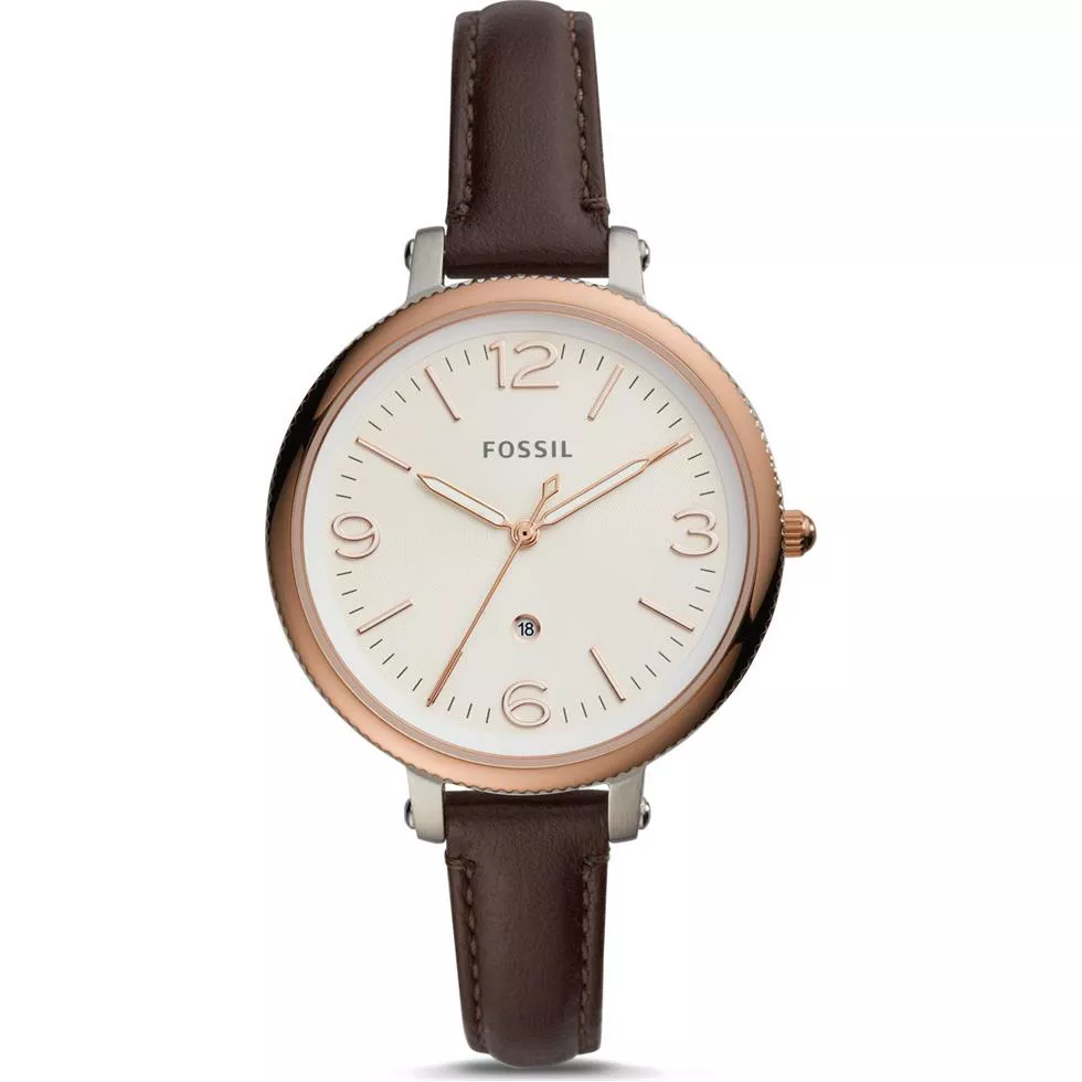 Fossil Monroe Brown Watch 38mm