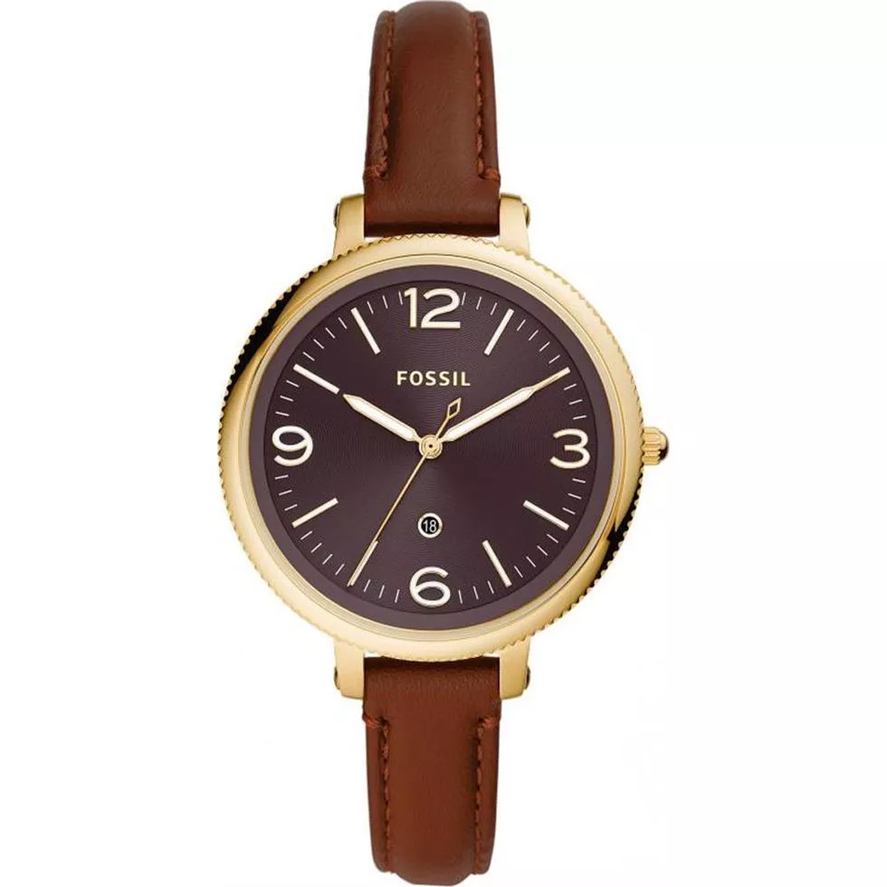 Fossil Monroe Three-Hand Watch 38mm