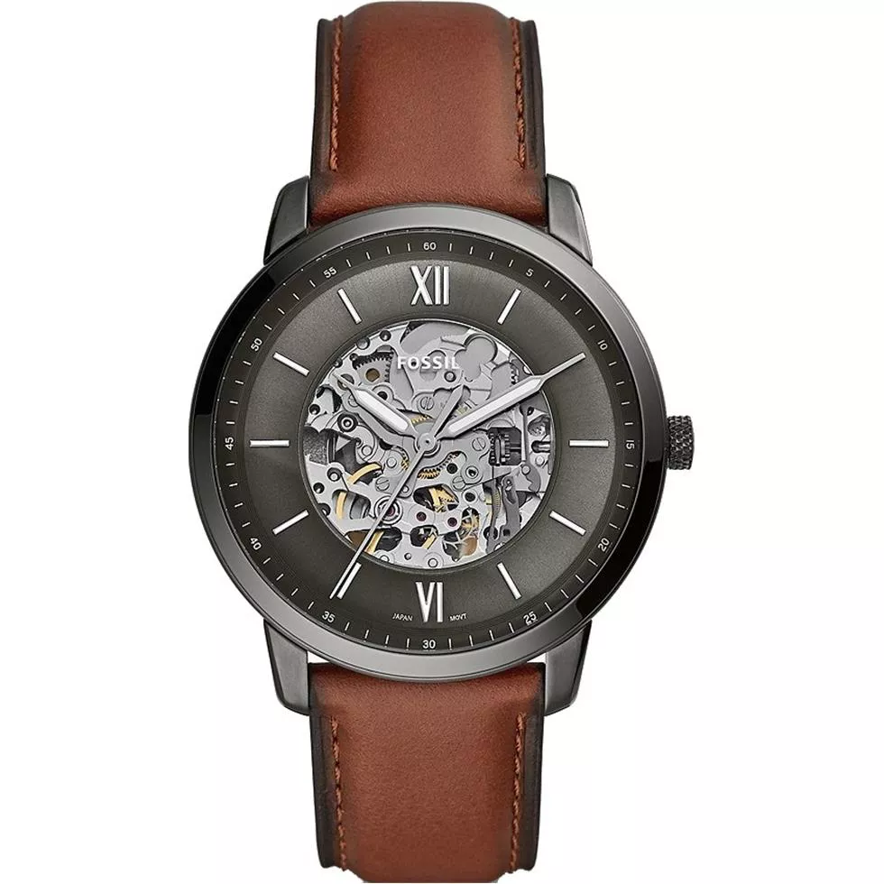 Fossil Neutra Automatic Amber Watch 44mm