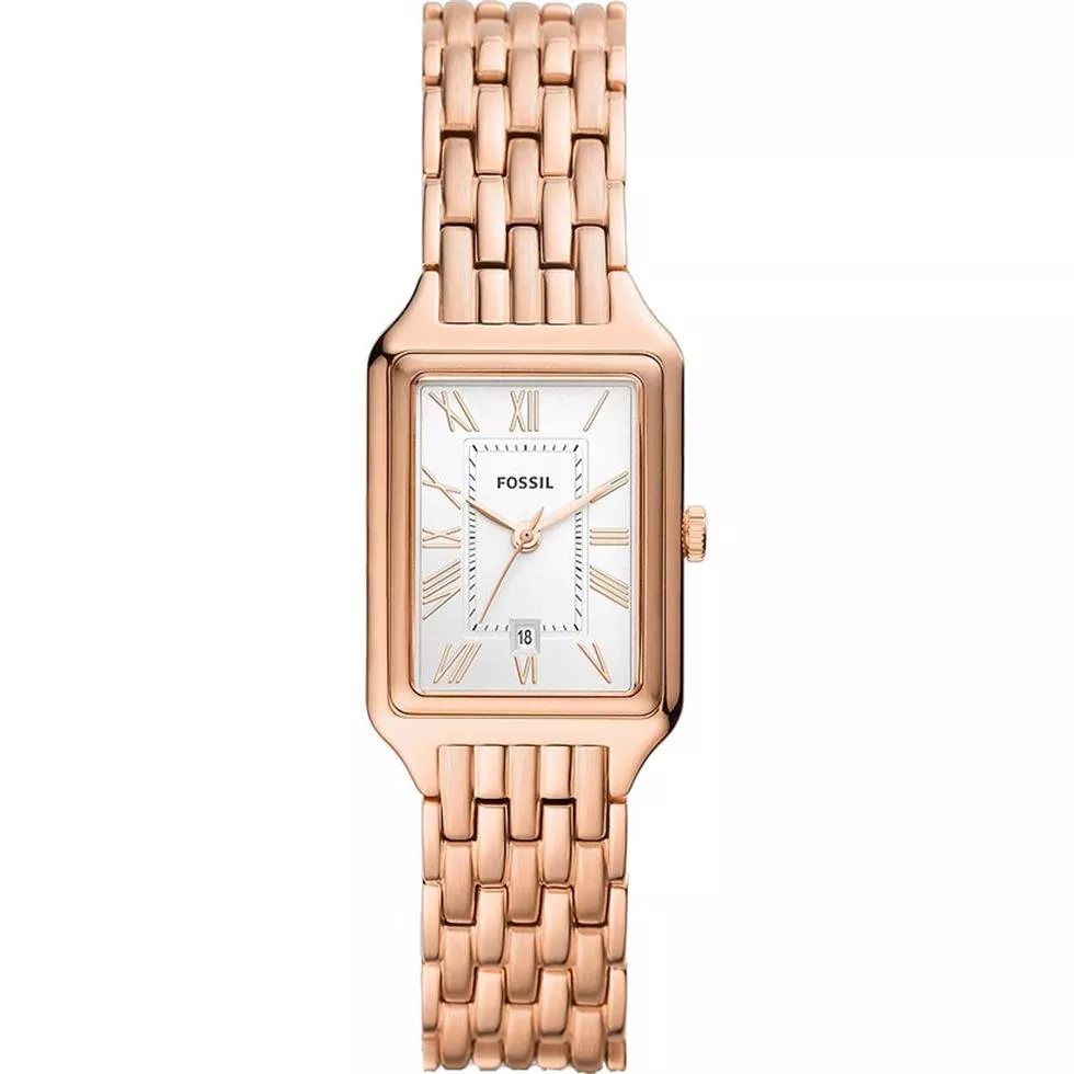 Fossil Raquel  Rose Gold Date Watch 23mm