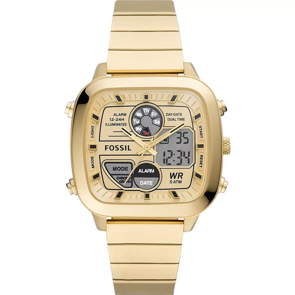 Fossil Retro Analog-Digital Watch 42mm