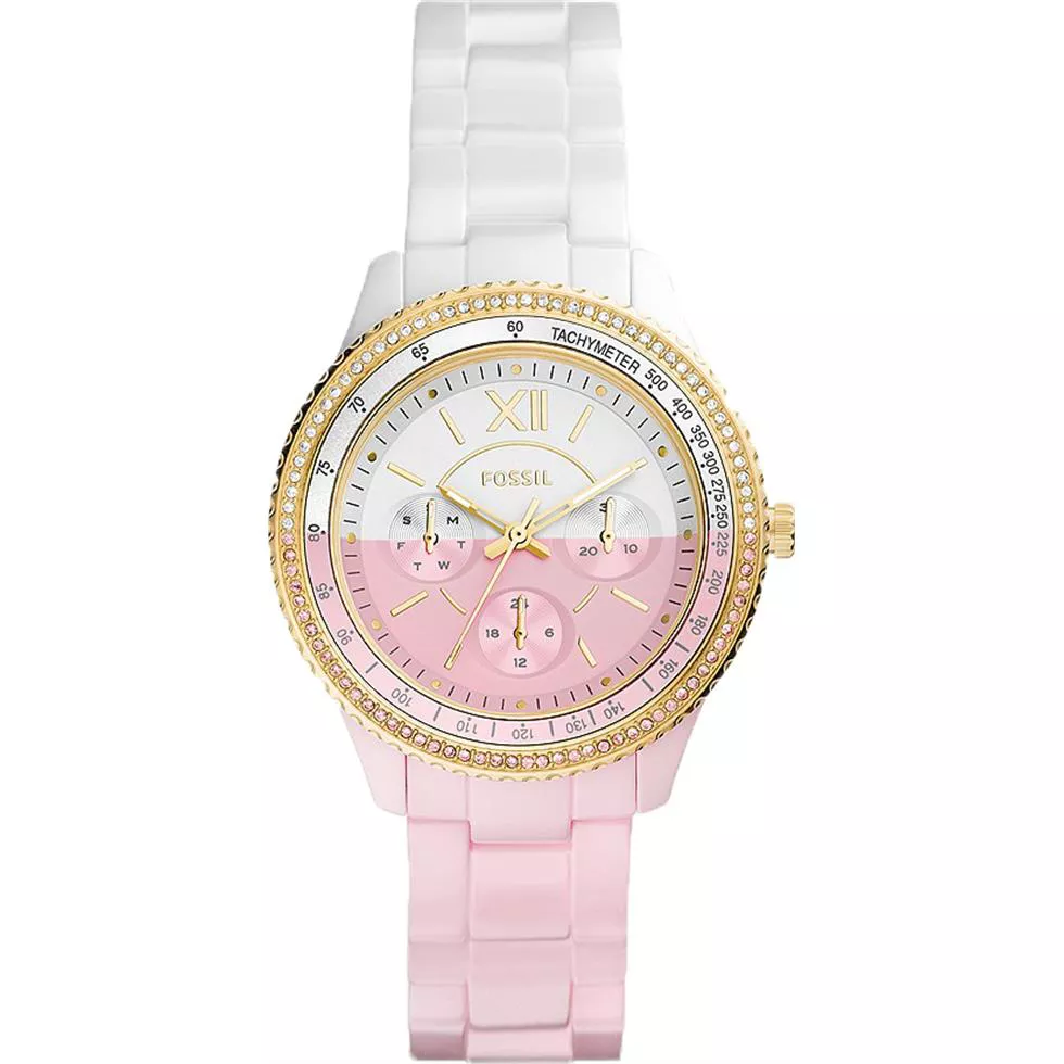 Fossil Stella Ceramic Watch 37mm