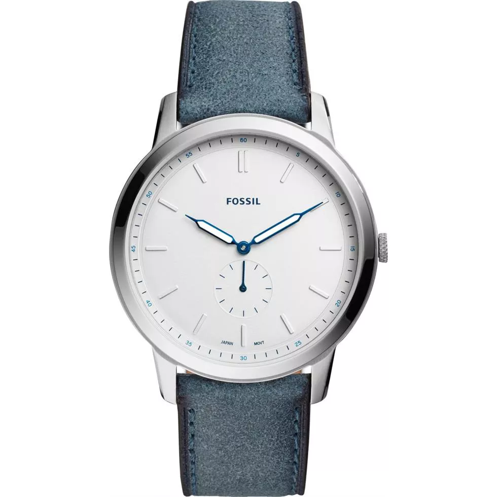Fossil The Minimalist Blue Watch 44mm