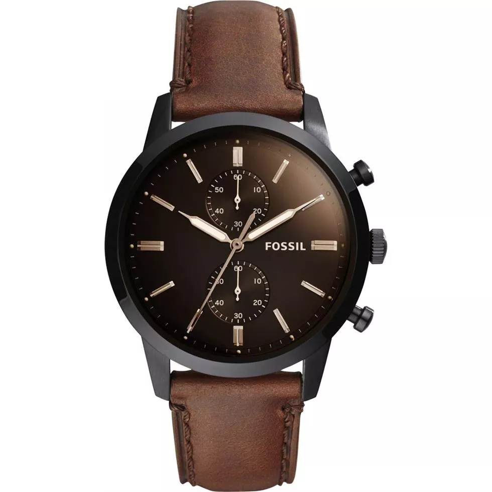 Fossil Townsman Brown Watch 44mm