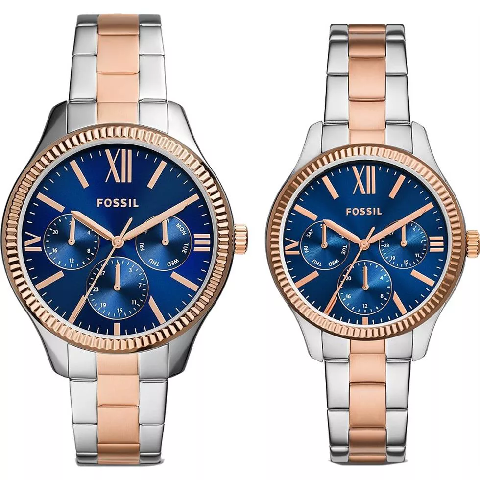 Fossil Multifunction Two-Tone Watch 42 - 36MM