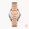 Fossil Dayle Three-Hand Rose Gold-Tone Watch 38mm