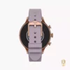 Fossil Gen 6 Smartwatch Purple Silicone Watch 42mm
