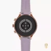 Fossil Gen 6 Smartwatch Purple Silicone Watch 42mm