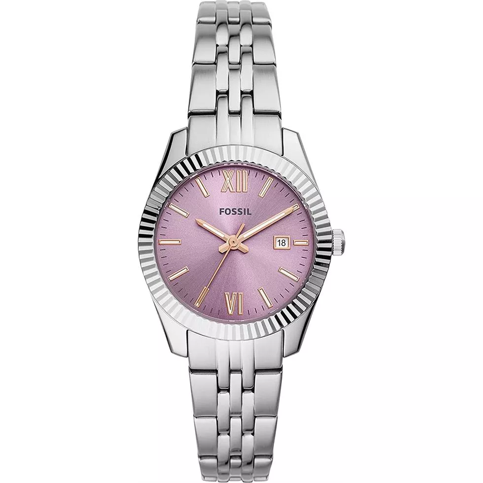 Fossil Scarlette Mini Three-Hand Date Watch 28mm