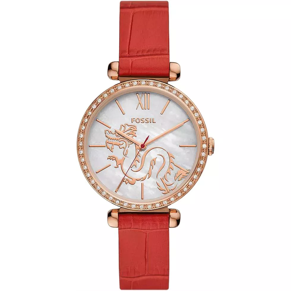 Fossil Tillie Three-Hand Red Dragon Watch 36MM