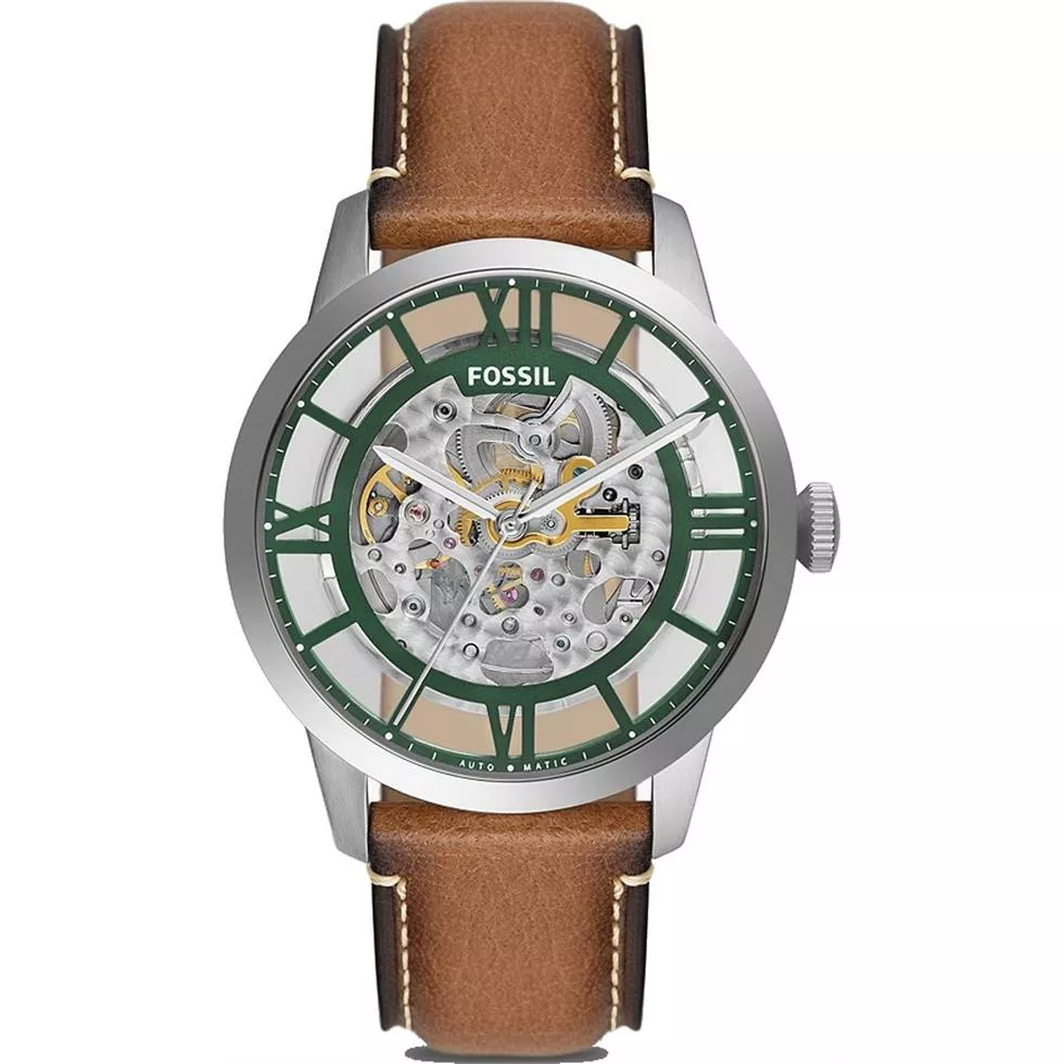 Fossil Townsman Automatic Tan LiteHide™ Watch 44MM