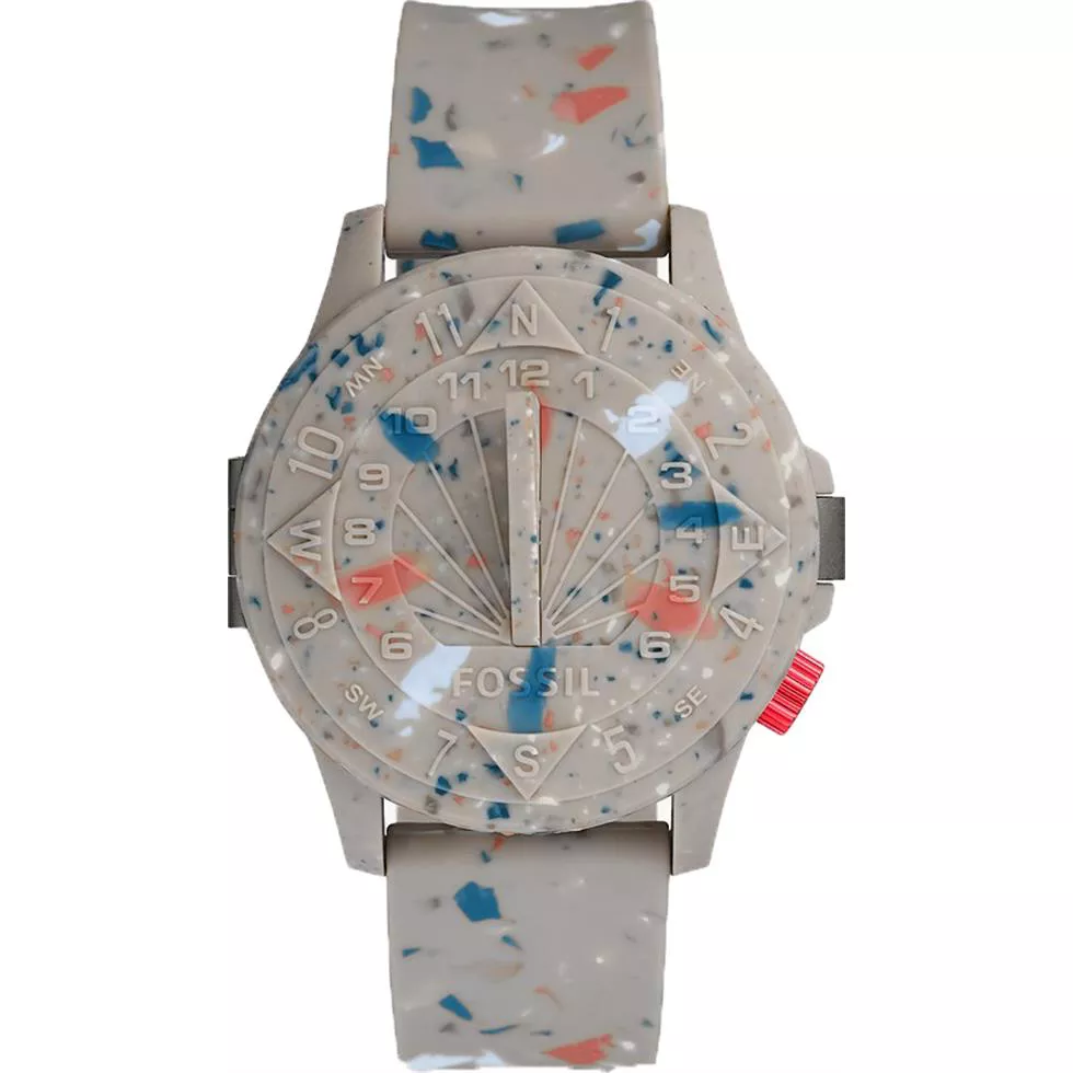 Fossil X Staple Nate Sundial Sandstone Watch 44mm