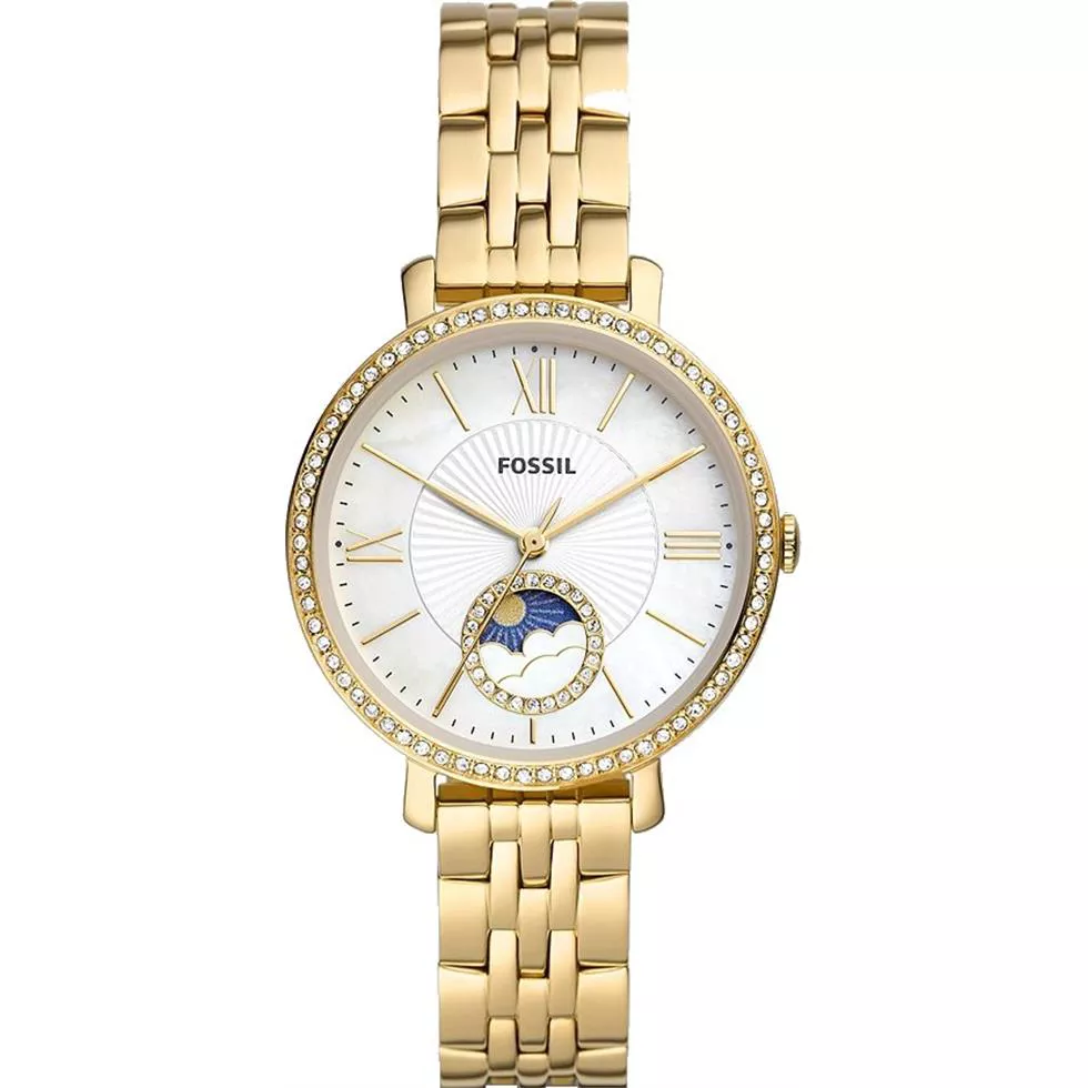 Fossil Jacqueline Sun Moon Multifunction Watch 36mm